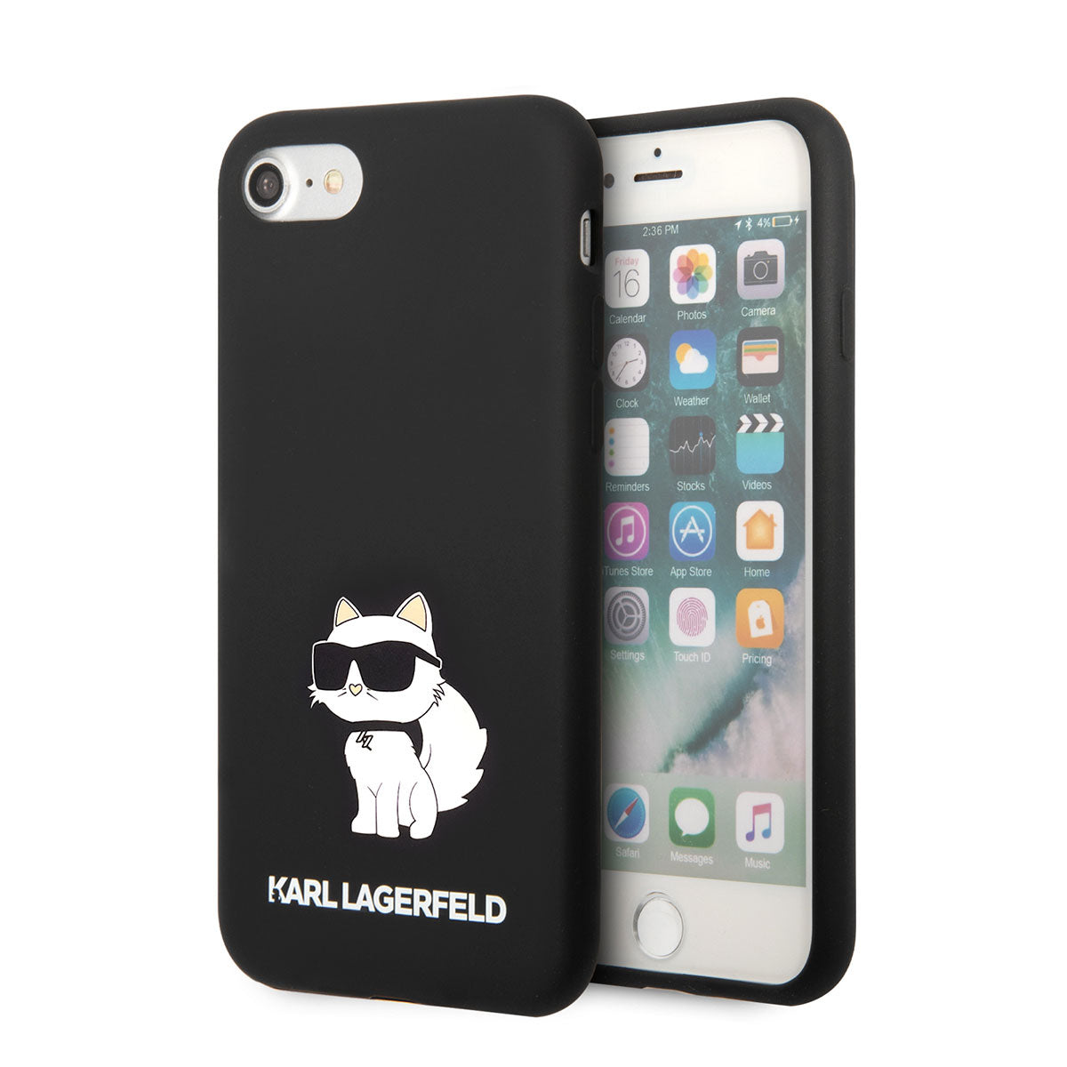 Karl Lagerfeld iPhone SE 2020 Silikon Choupette Dizayn Telefon Kılıfı - 1 Karl Lagerfeld iPhone SE 2020 Silikon Choupette Dizayn Telefon Kılıfı - 1
